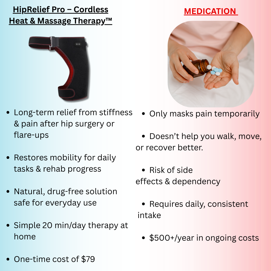 HipRelief Pro™ | Natural Relief for Hip Pain, Sciatica & Post-Surgery Recovery
